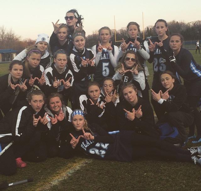 Blaine Girls Lacrosse after their sweep against TG 24-9