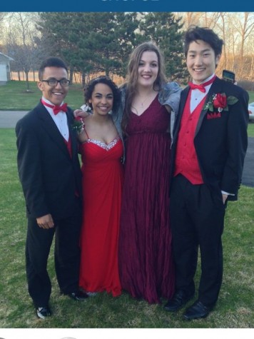 Maya Richardson (12) Josiah Woods (12) Chufue Vang (12) His date Carly Odegard (12)