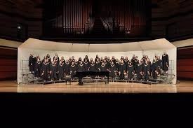 BHS Concert choir performing in the auditorium.