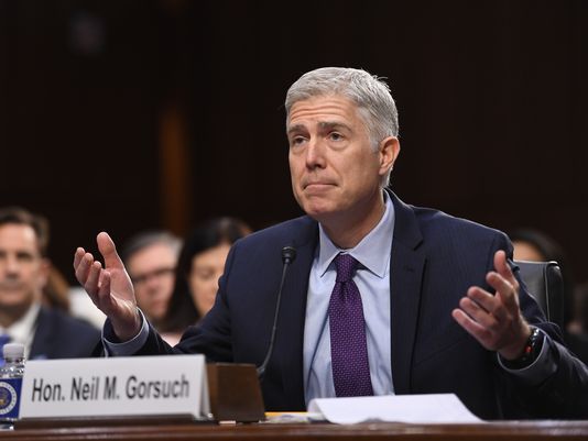 Neil Gorsuch responds to another question about his cholesterol level