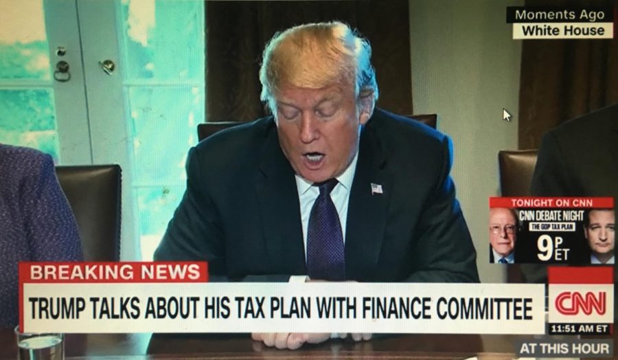 Trump Talks about His Tax Plan With Finance Committee. CNN