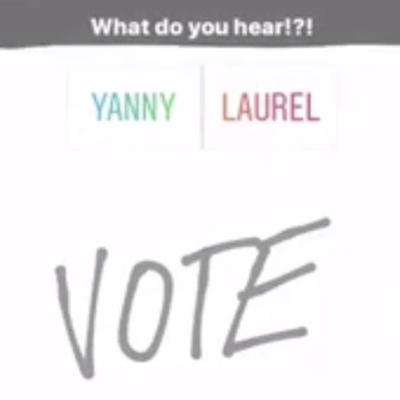 Yanny or Laurel? You Decide