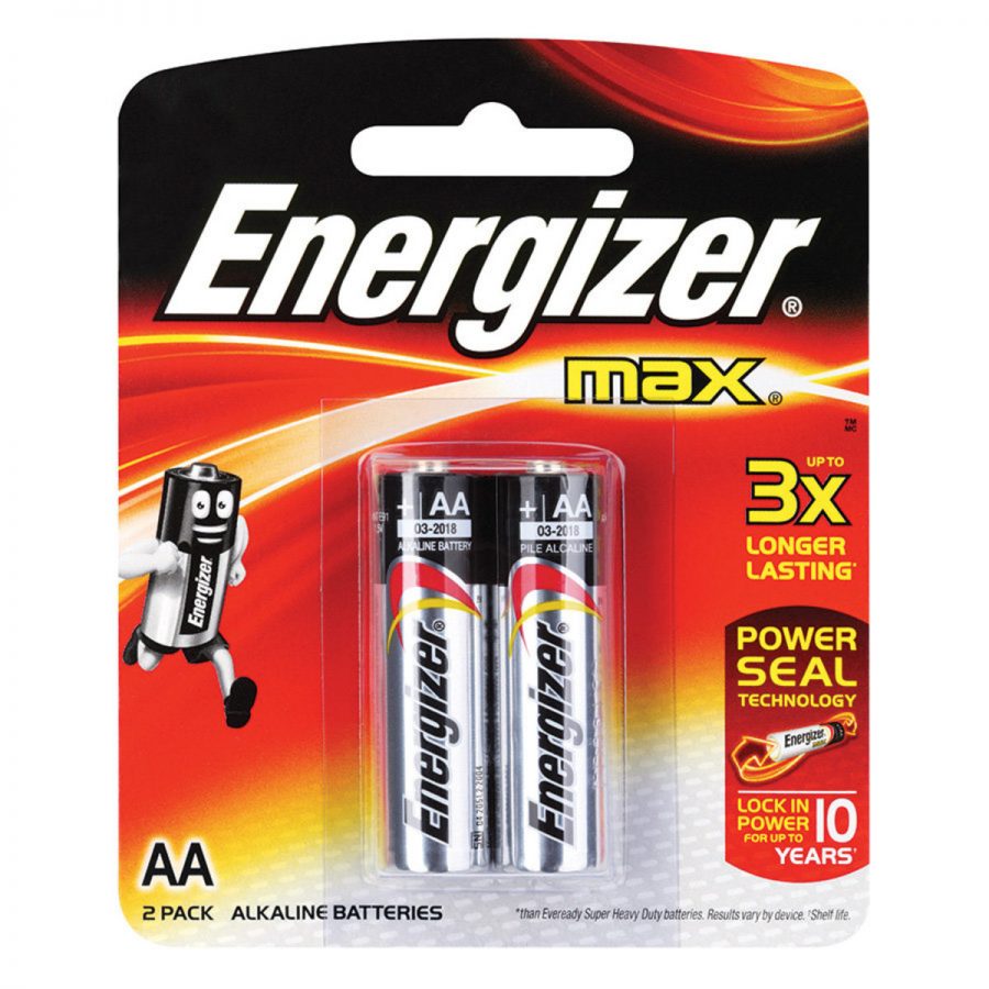 A pack of 2 AA batteries is one example of a great last-minute Christmas gift.