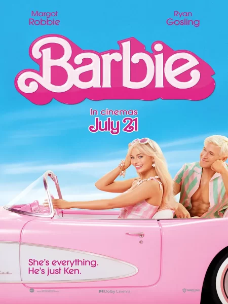 Barbie movie poster from ebay.com